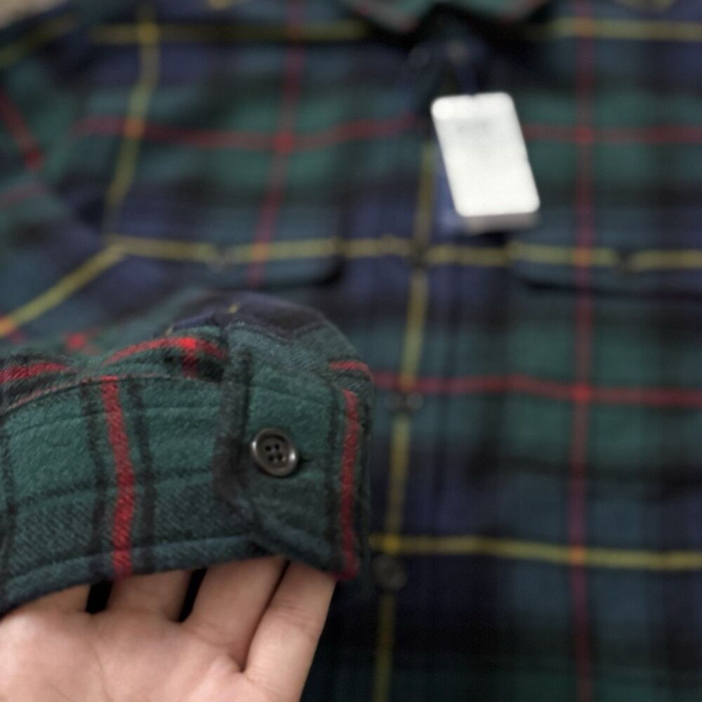 Polo Ralph Lauren Men’s Size Medium NWT The Polo Tartan Work shirt MSRP $398.00 - Picture 9 of 11